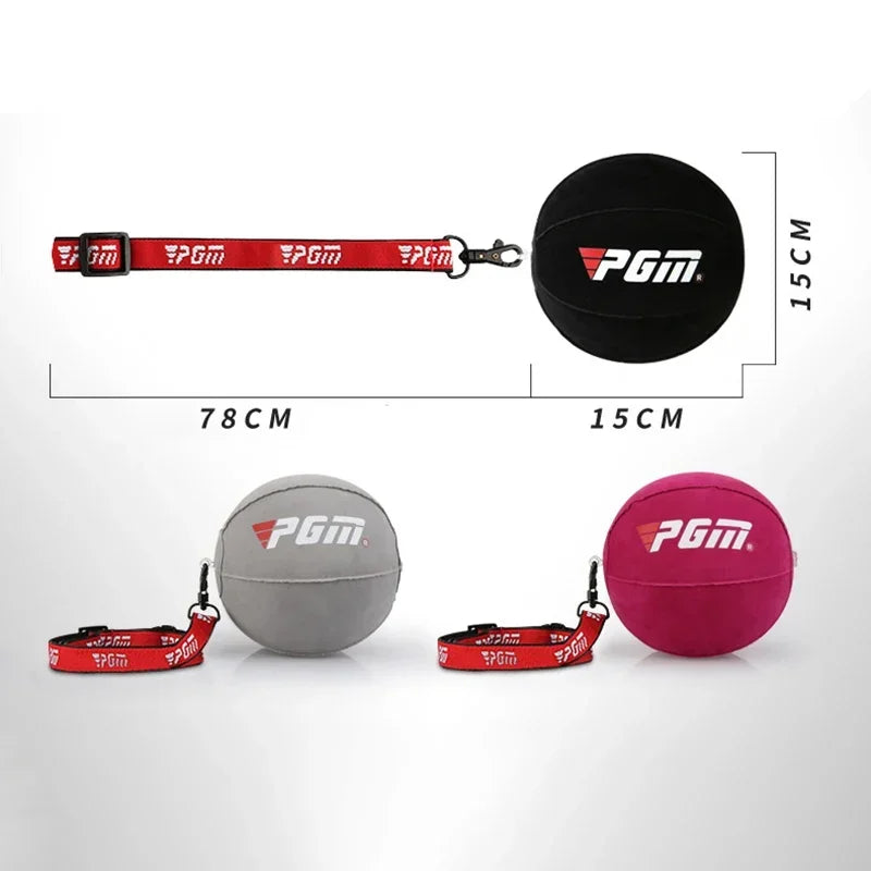 PGM Inflatable Golf Smart Ball Trainer Portable Swing Arm Corrector