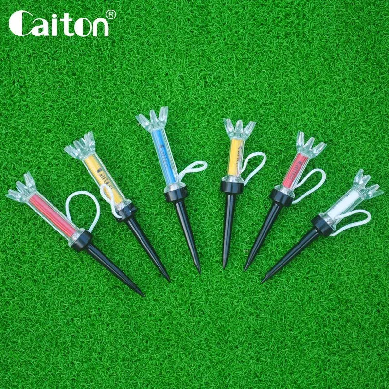 Improve Your Golf Game with the Caiton 5pcs Magnetic Plastic Golf Tee