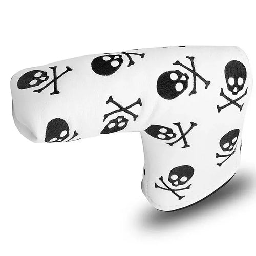 Golf Putter Head Covers Blade Club Headcover PU Leather Protector