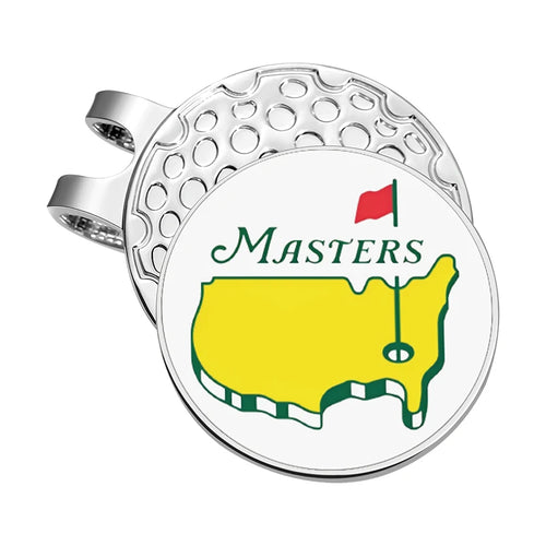 Golf Hat Clip Ball Marker Magnetic Easily Attach to Hat Cartoon Flag