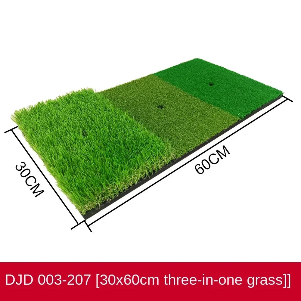 PGM Golf Hitting Mat Indoor Outdoor Mini Practice Durable PP Grass Pad