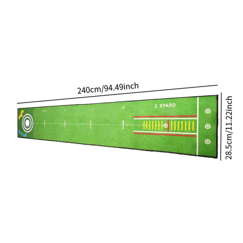 Golf Putting Mat Gift for Golfer Golfing Accessory Lightweight