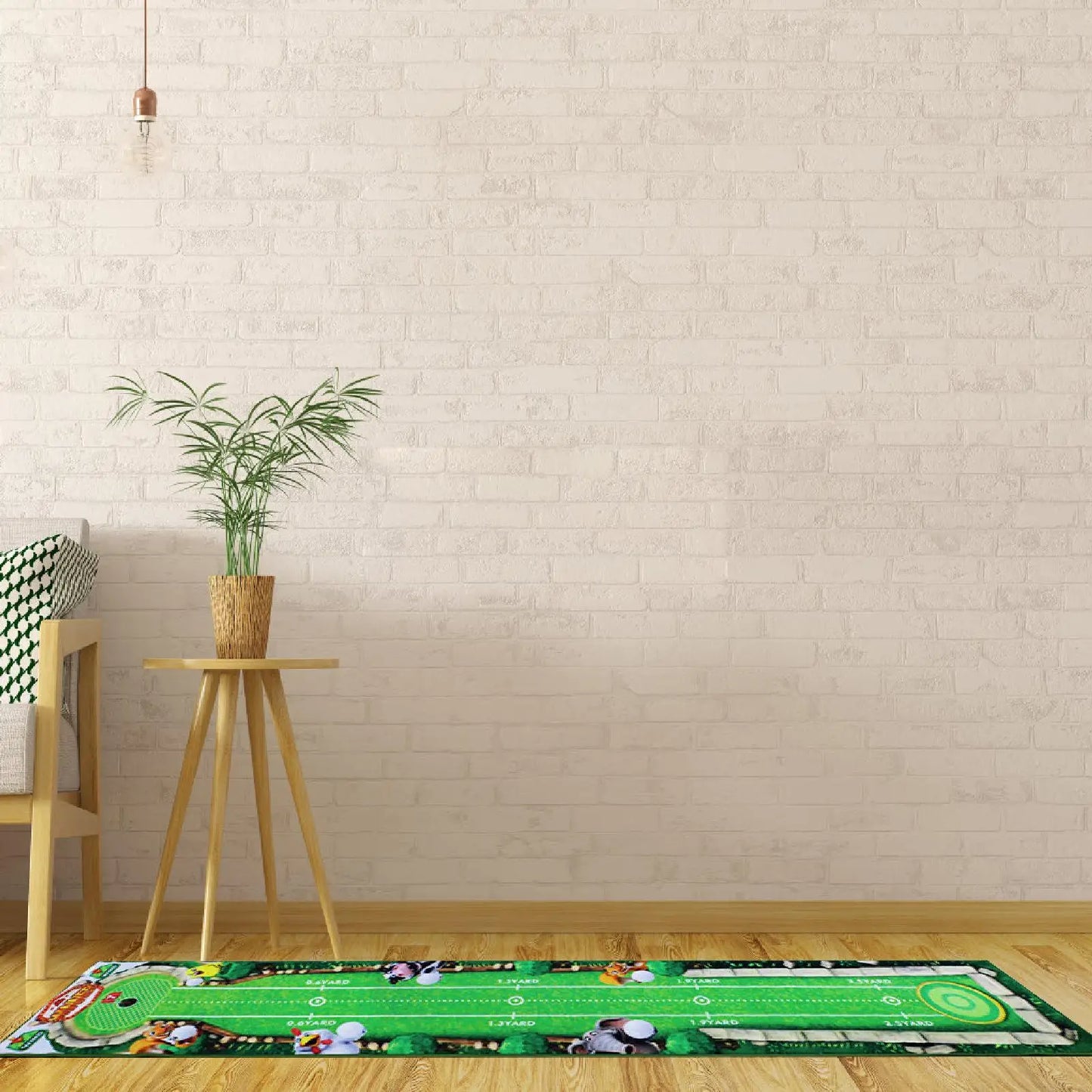 Golf Putting Mat Practical Golf Practice Mat for Park Office Indoor