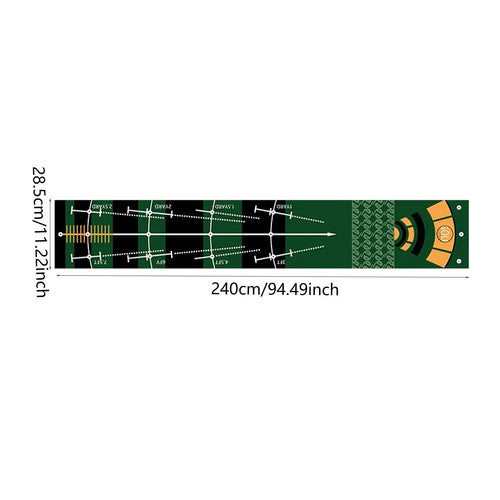 Golf Putting Mat Gift for Golfer Golfing Accessory Lightweight