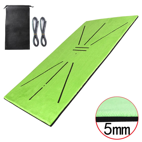 Golf Training Mat Swing Track Practice Marking Pad Detection Batting