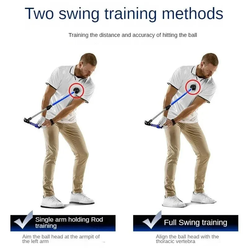 PGM Golf Swing Trainer Folding Correction Practitioner Adjustable