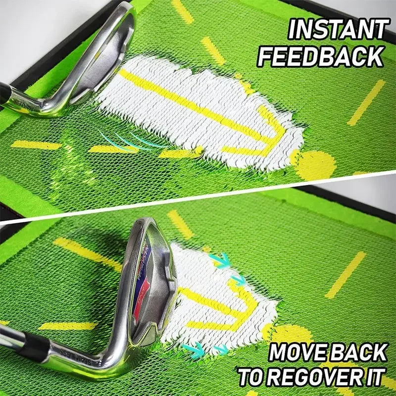 PGM Golf Strike Mat Bead Display Track Beginner Training Trace
