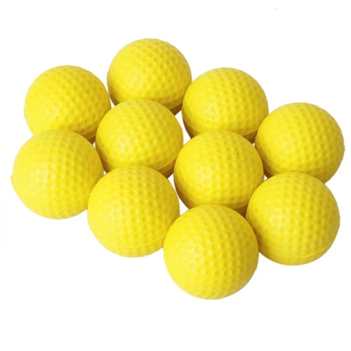 10 Foam Golf Practice Balls, Soft Balls for Indoor or Outdoor