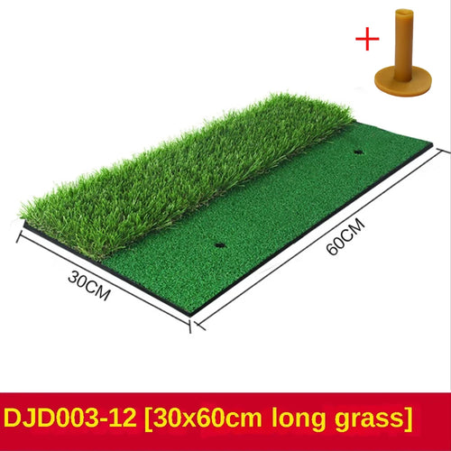 PGM Golf Hitting Mat Indoor Outdoor Mini Practice Durable PP Grass Pad