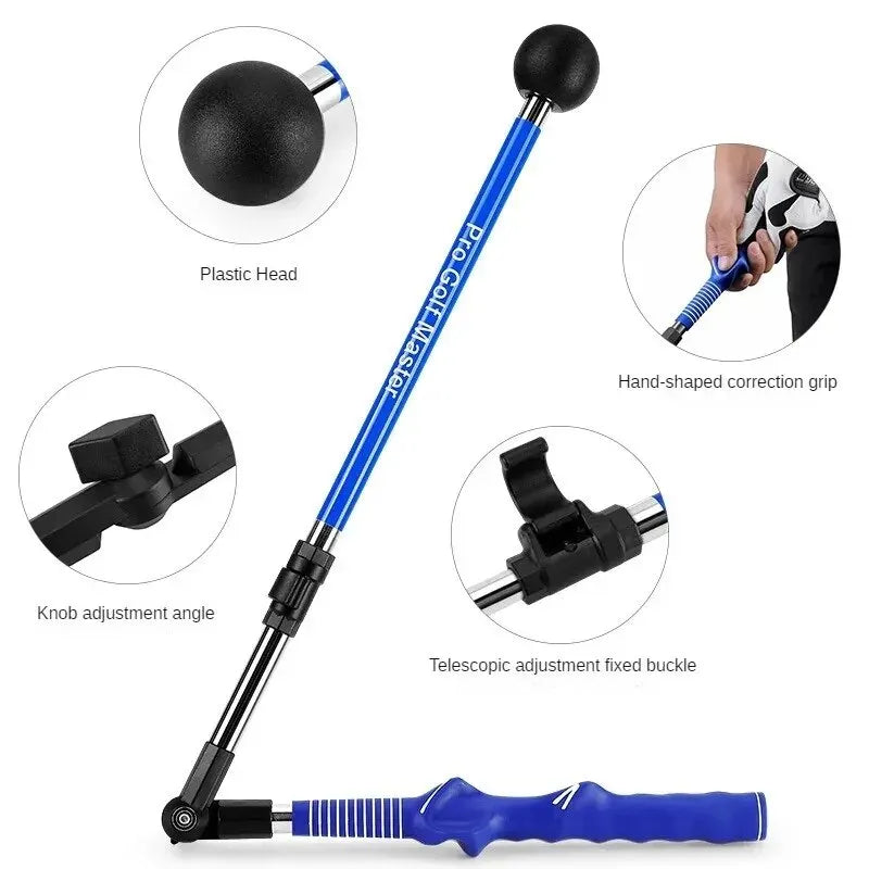 PGM Golf Swing Trainer Folding Correction Practitioner Adjustable