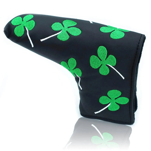 Golf Putter Head Covers Blade Club Headcover PU Leather Protector