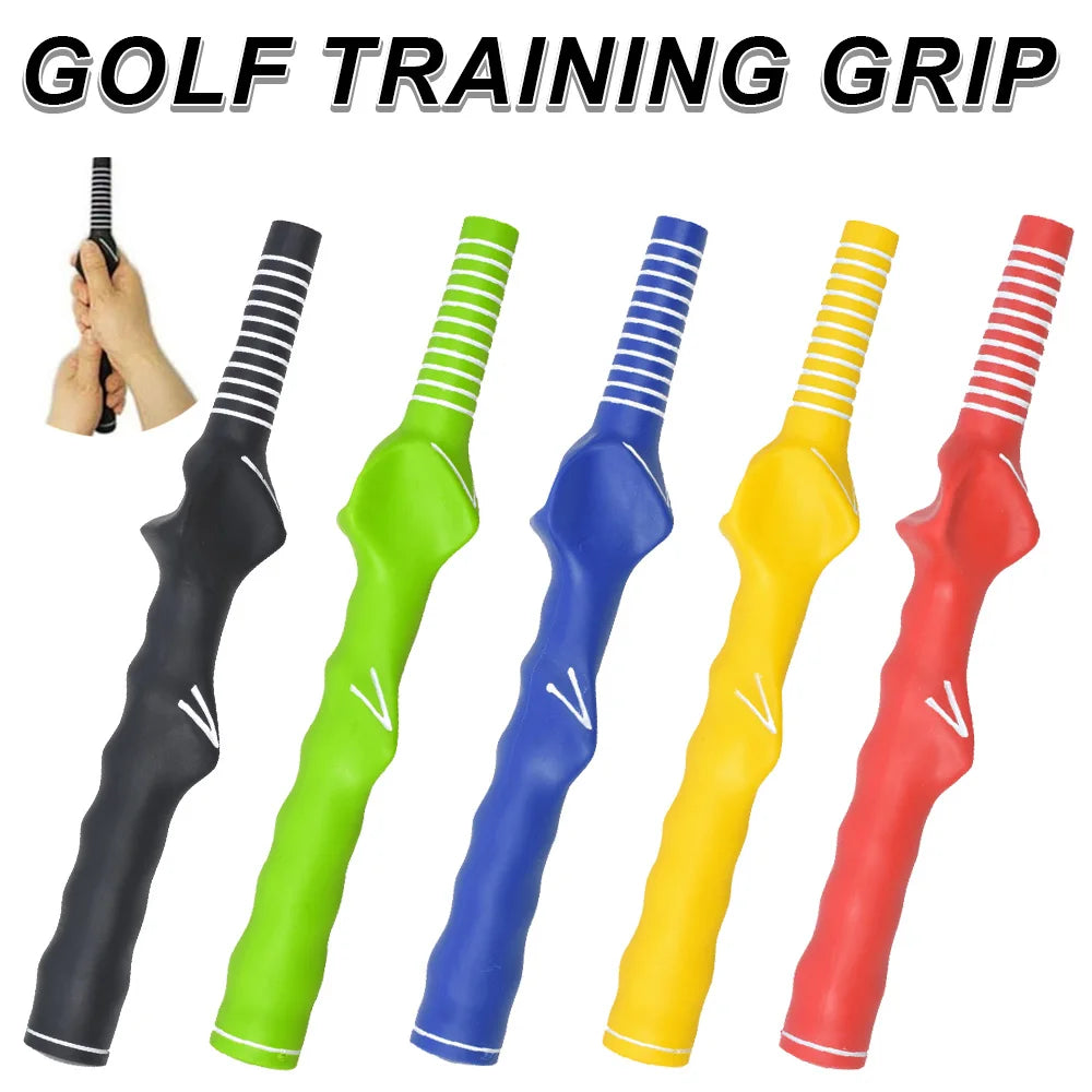 High Quality Durable Golf Rubber Hand Shape Grip Exercise Pole Grip