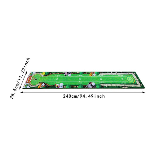 Golf Putting Mat Gift for Golfer Golfing Accessory Lightweight